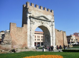 Arco d'Augusto, Rimini Italy
